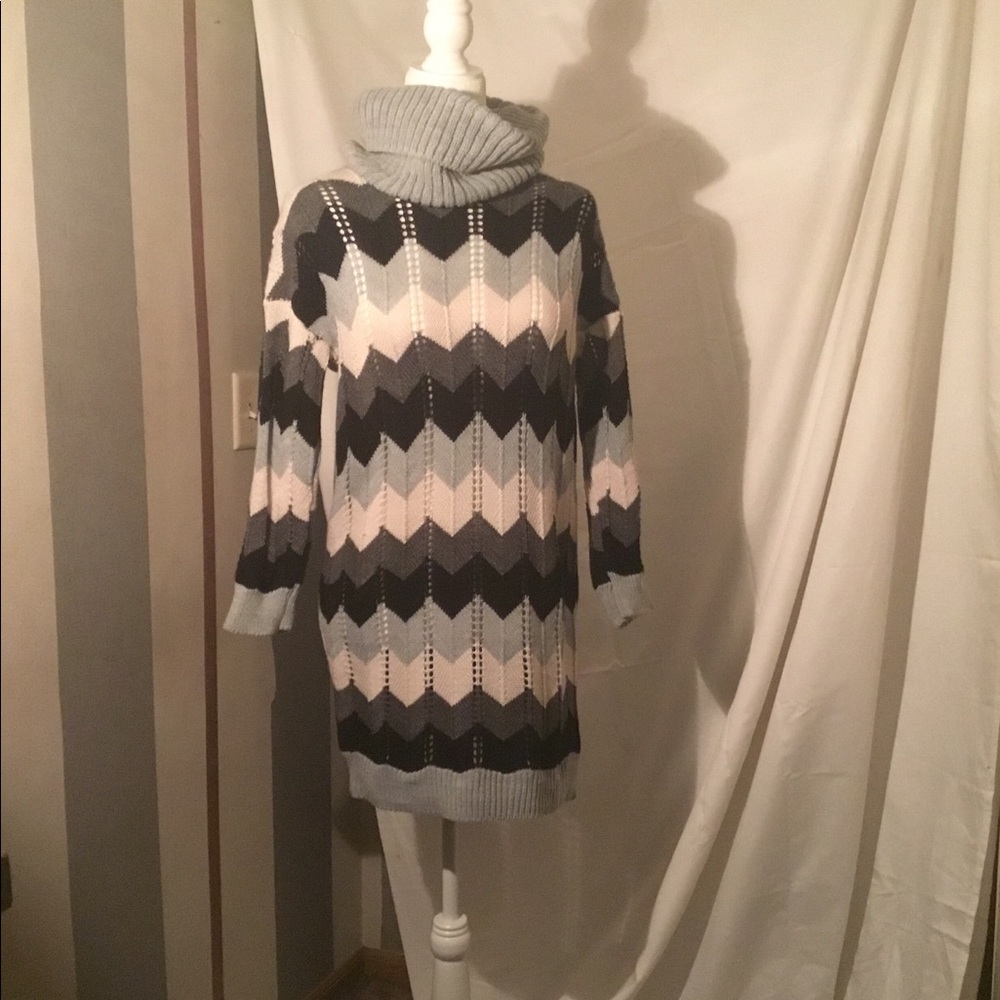 Cozy cute sweater dress